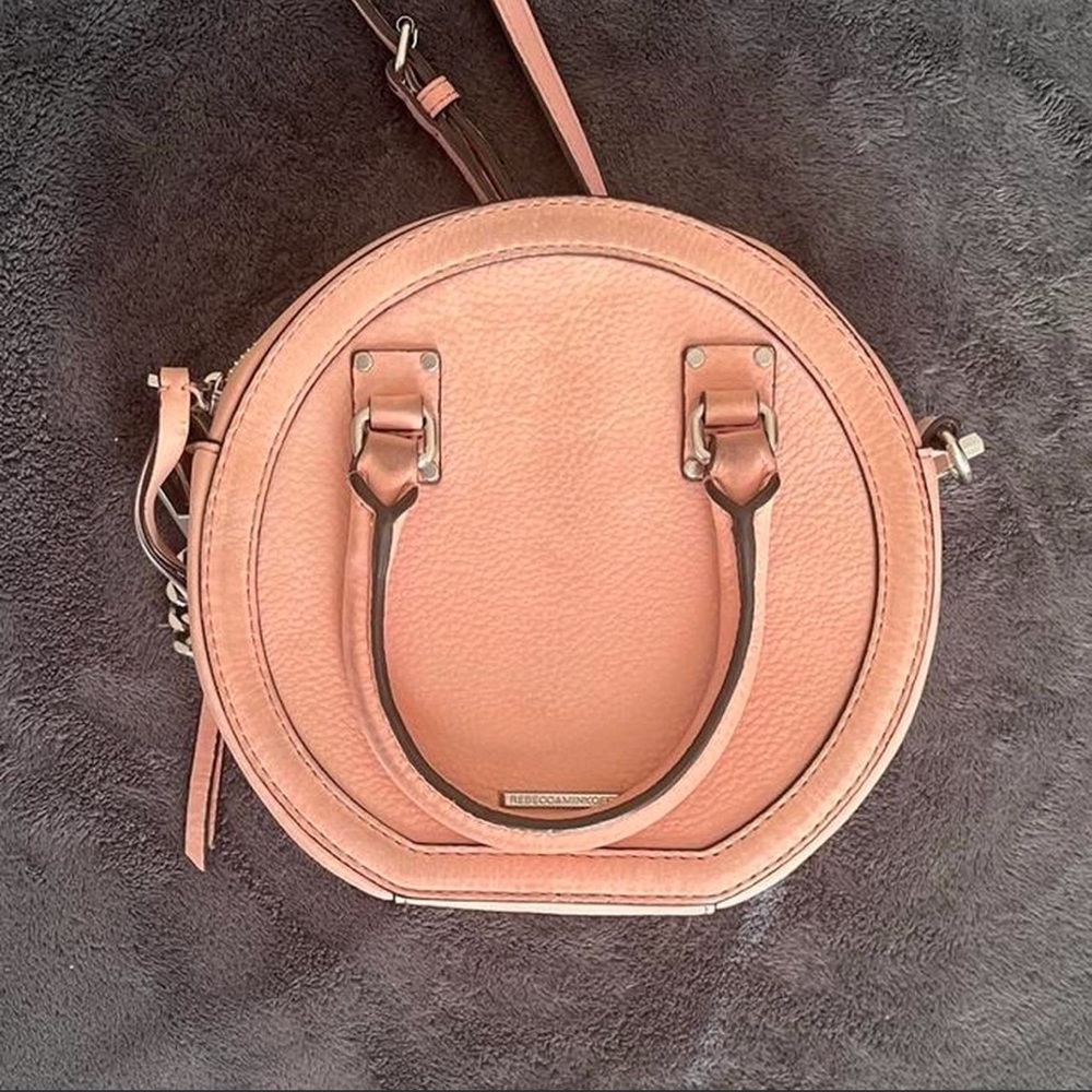 Pink Rebecca Minkoff Bree Circle Crossbody Bag